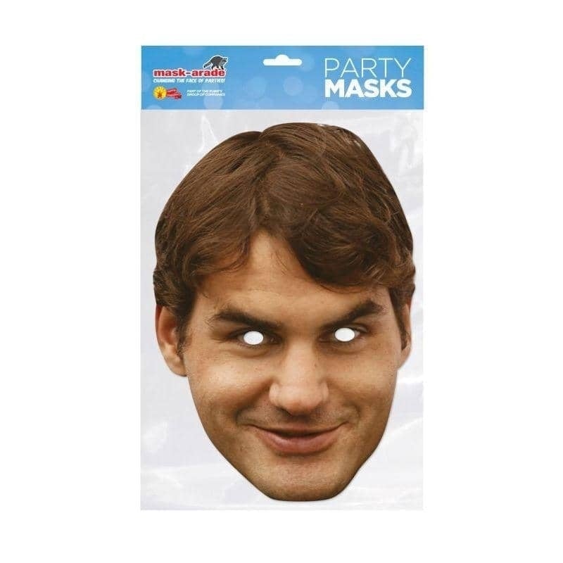 Roger Federer Celebrity Face Mask_1 RFEDE01