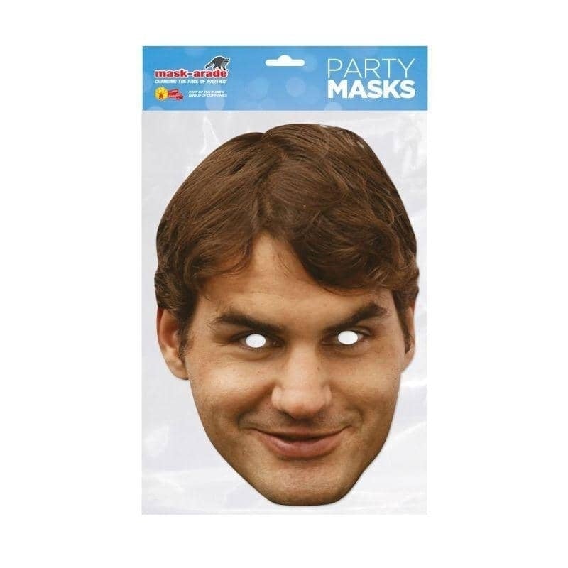 Roger Federer Celebrity Face Mask 1