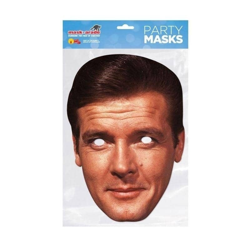 Roger Moore Celebrity Face Mask 1