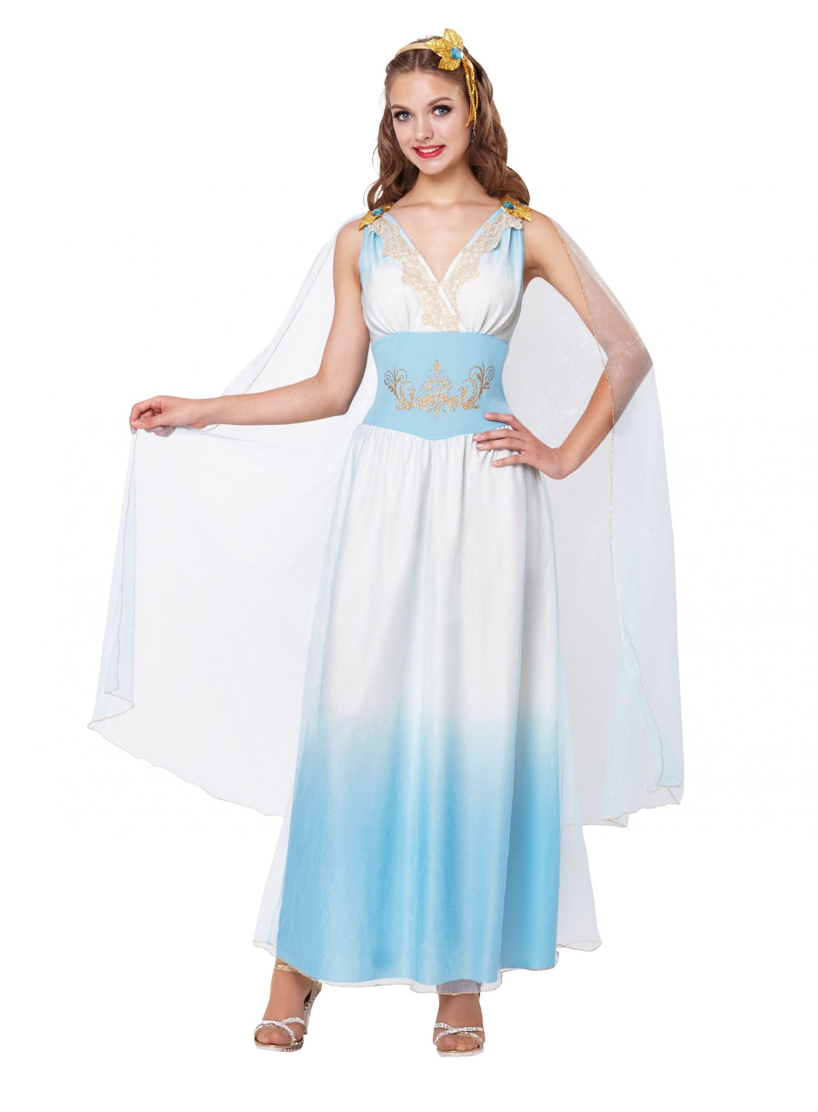 Roman Empress Adult Costume Uk Size 10 14 1