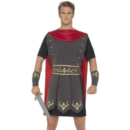 Roman Gladiator Costume Adult Black 1