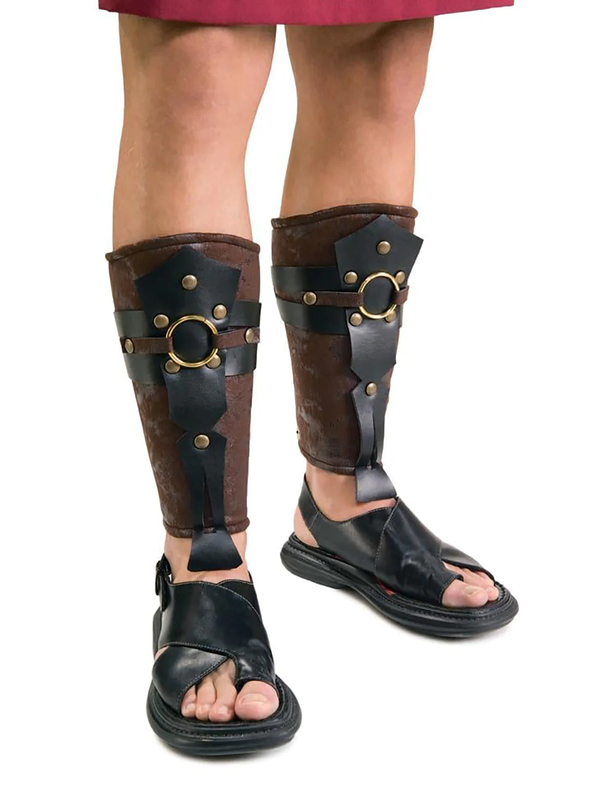 Roman Leg Guard Costume Armour Accessory 1