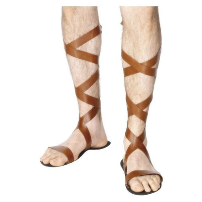 Roman Sandals Historical Gladiator Costume Shoes 1