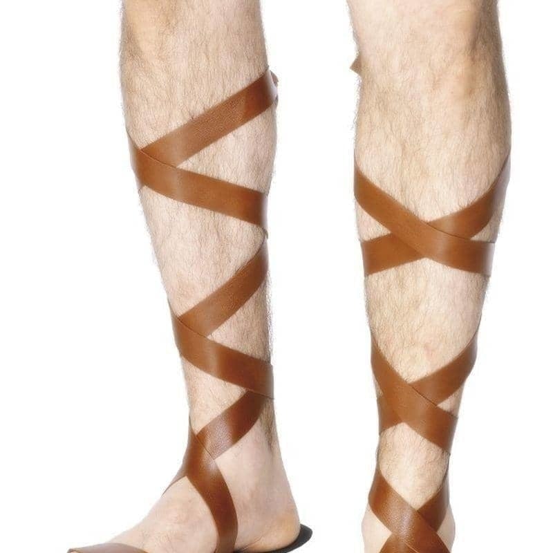 Roman Sandals Adult Brown_1