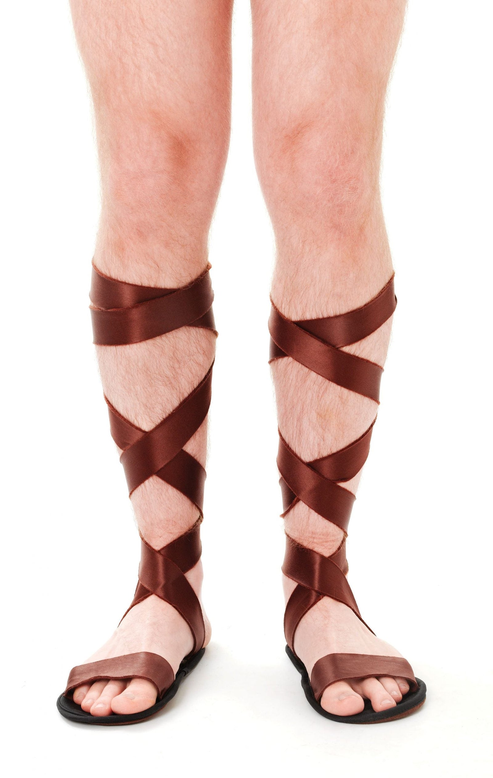 Roman Sandals Mens Costume Accessory 1
