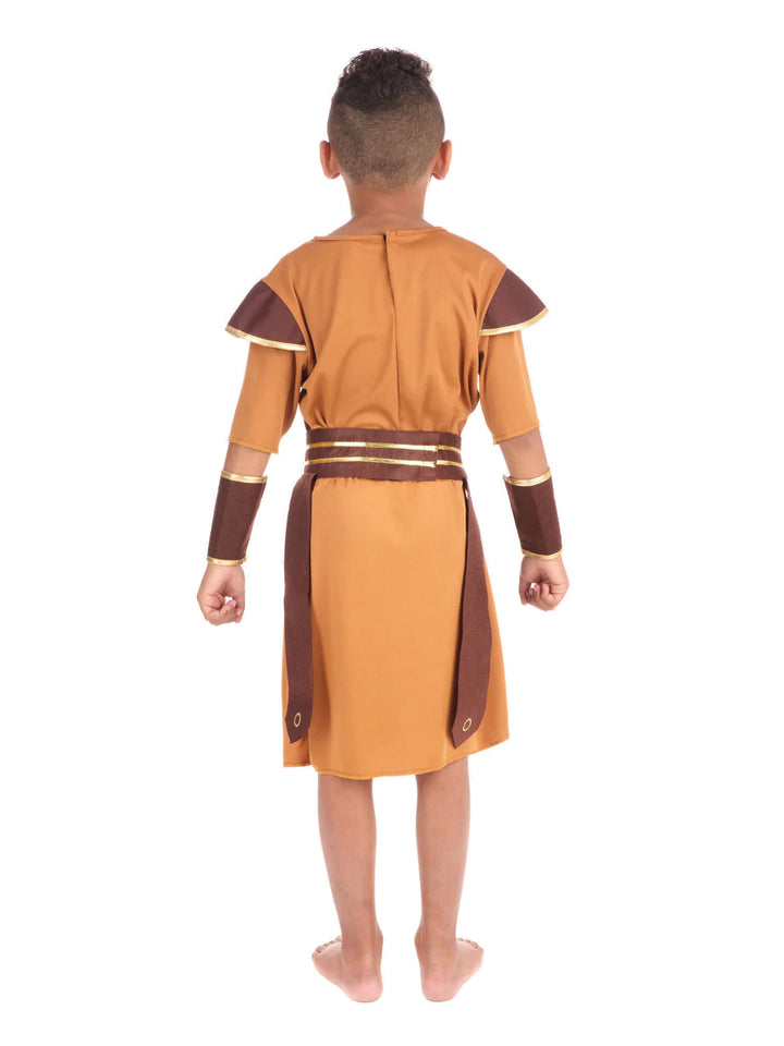 Roman Soldier Boys Costume Authentic Tunic_3