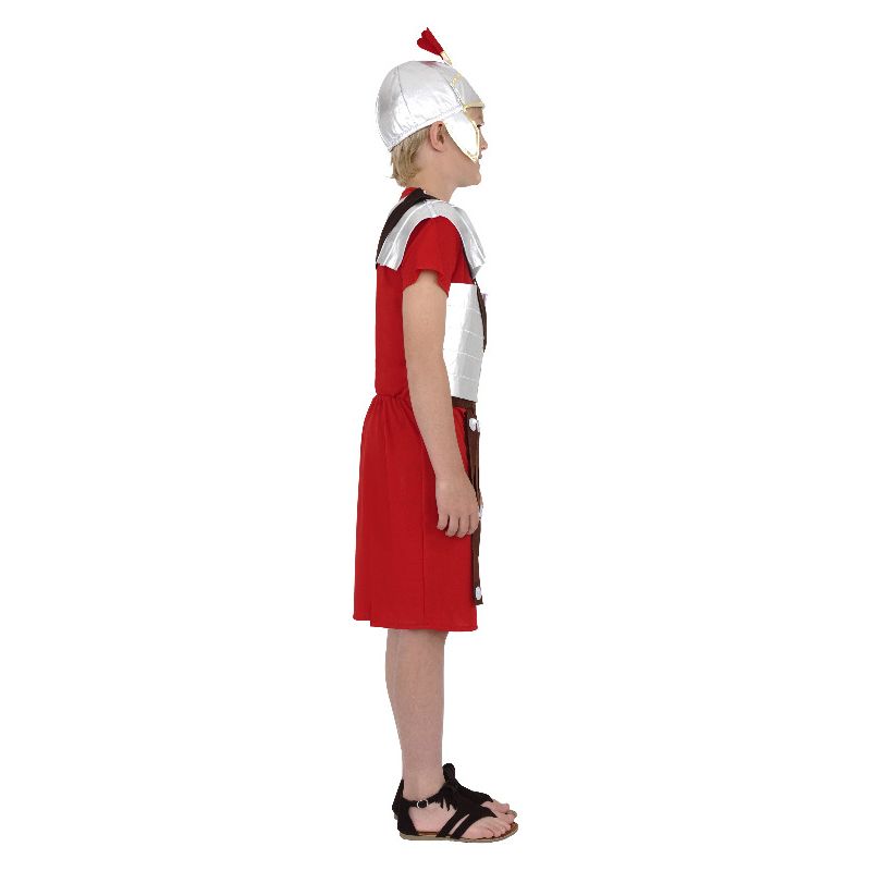 Roman Soldier Costume Red Child 3