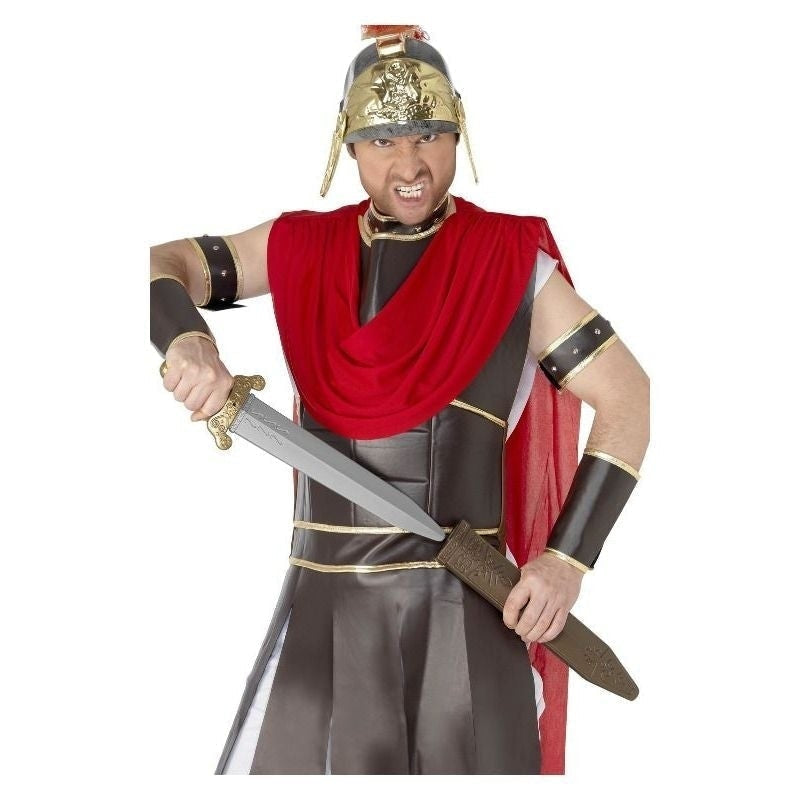 Roman Sword Plastic with Scabbard 50cm Costume Accessory 1