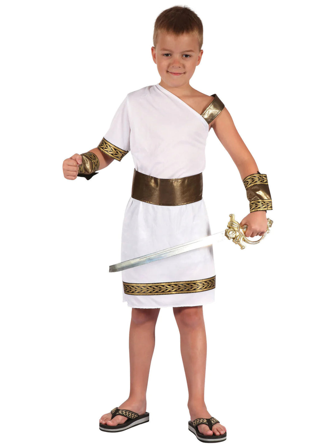 Roman Warrior Gladiator Kids Costume for World Book Day_1