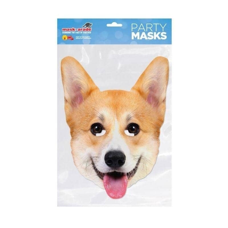 Royal Corgi Card Mask 1