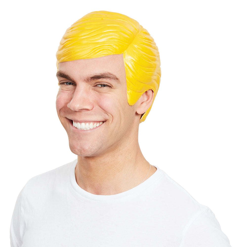 Size Chart Rubber Trump Headpiece Blonde