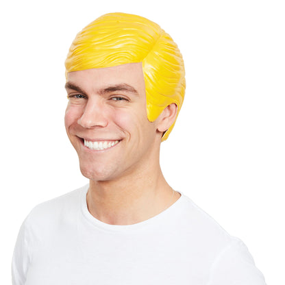 Rubber Trump Headpiece Blonde 2
