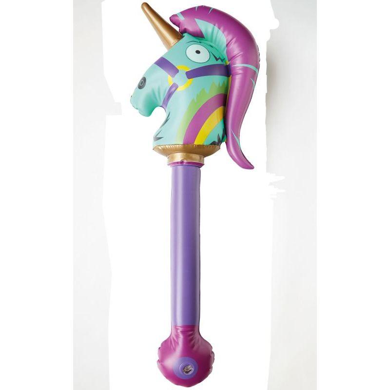 Rubie's Official Fortnite Rainbow Smash Inflatable Pick Axe 1