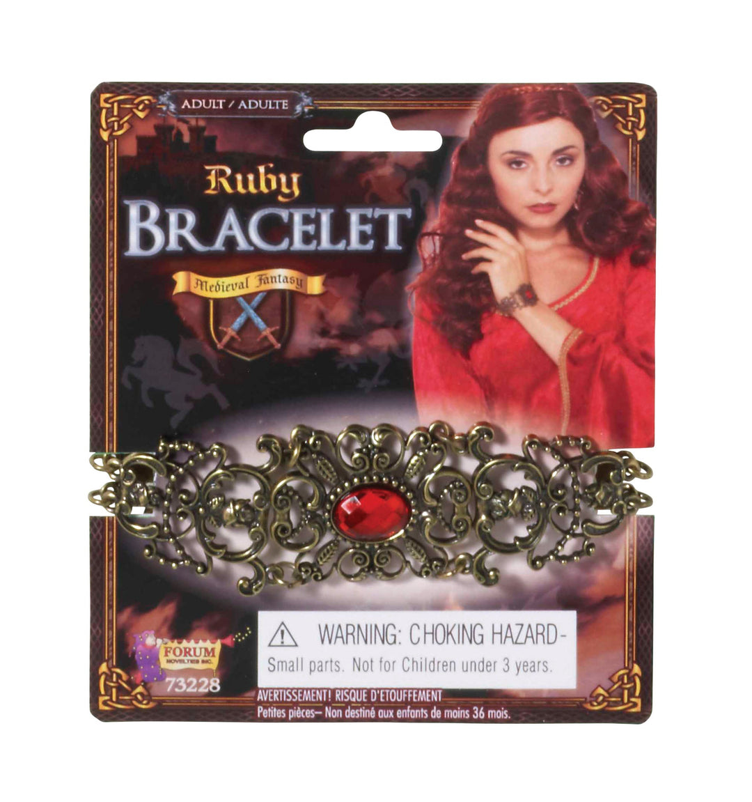 Ruby Stone Bracelet Melisandre Costume Accessory_1