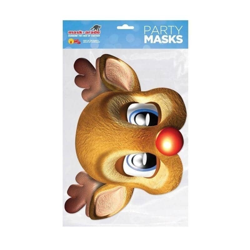 Rudolph Character Face Mask_1 XRUDO01