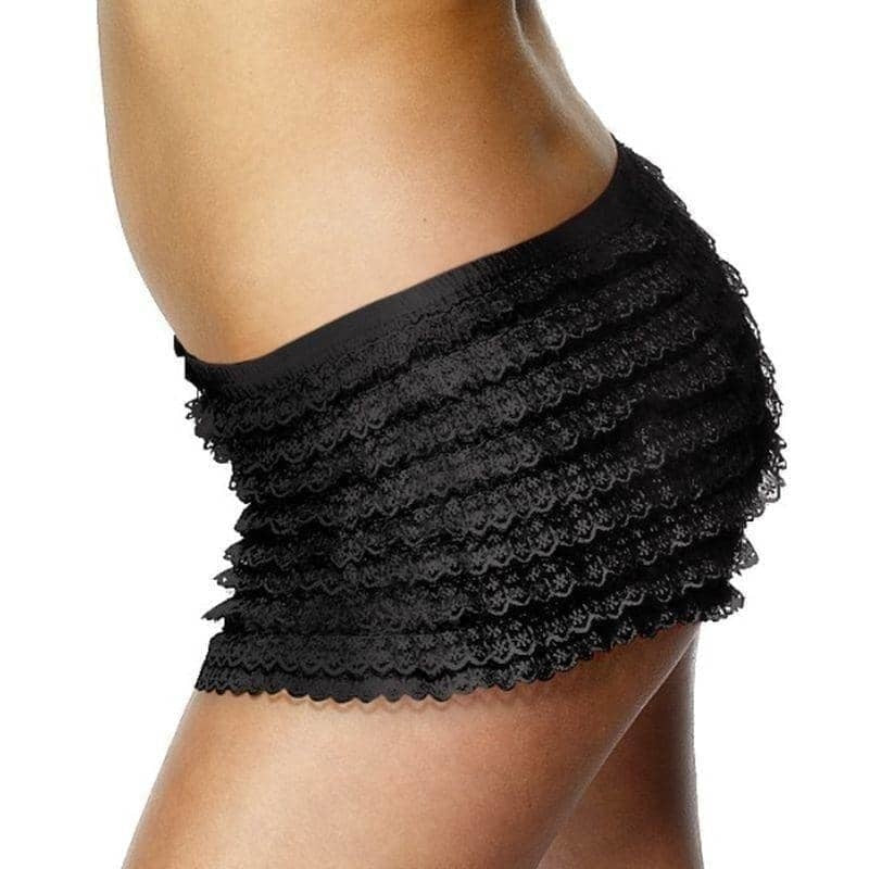 Ruffled Panties Adult Black 1