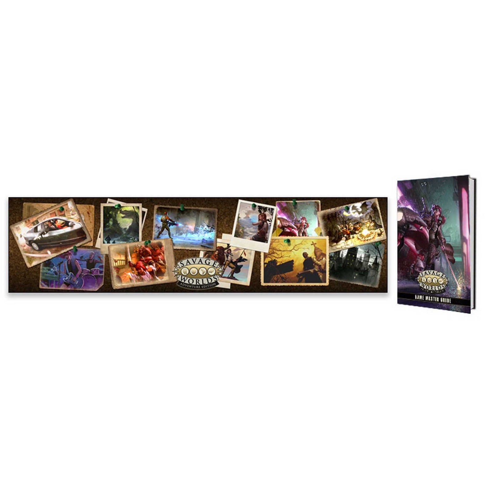 Savage Worlds: Game Master Screen and Mini-Settings 1