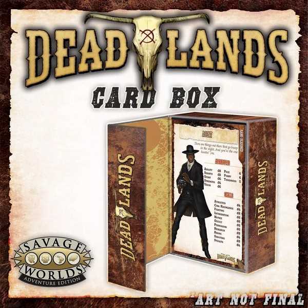 Deadlands: The Weird West Card Box