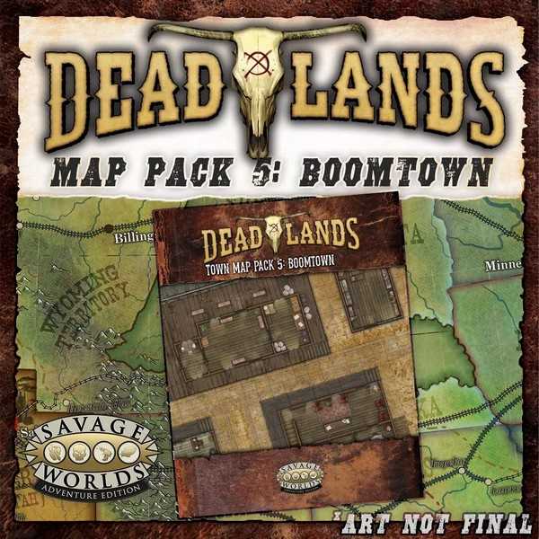 Deadlands: The Weird West Map Pack 5: Boomtown 1