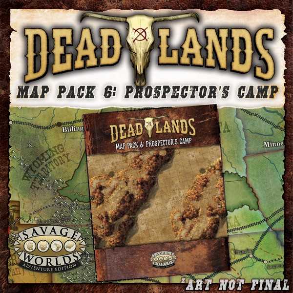 Deadlands: The Weird West Map Pack 6: Prospector's Camp