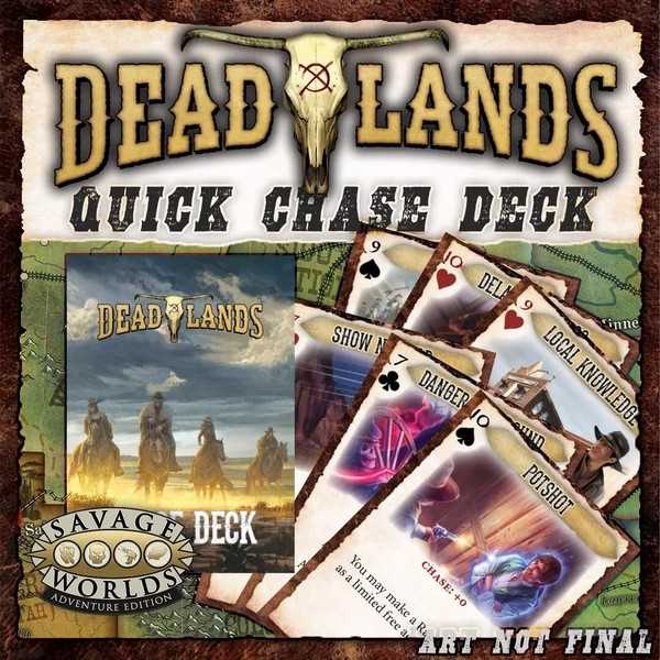 Deadlands: The Weird West Quick Chase Deck 1