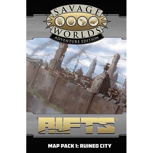 Rifts for Savage Worlds Map Pack 1: Ruined City 1