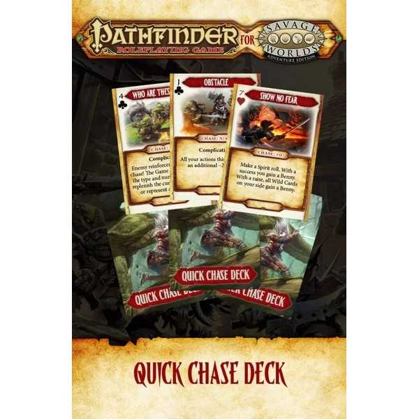 Pathfinder for Savage Worlds Chase Deck 1