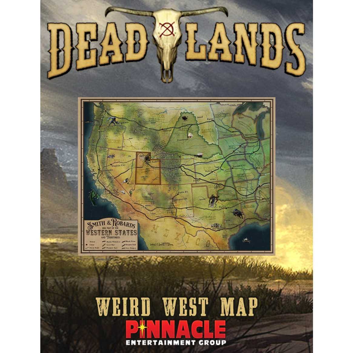 Deadlands: Map of the Weird West 1