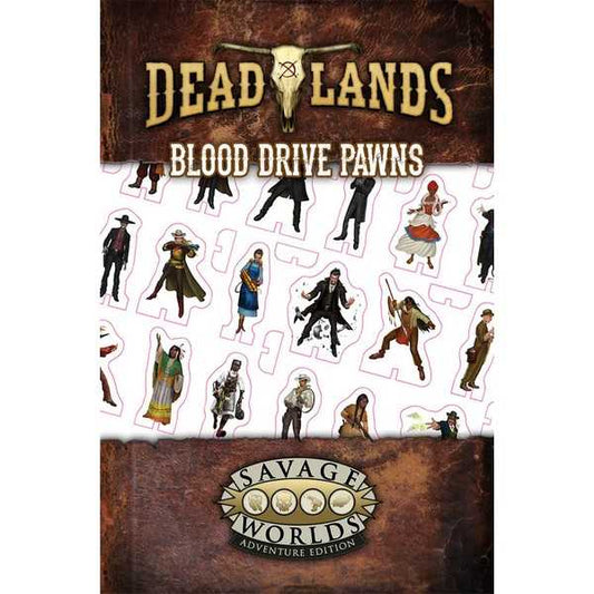 Deadlands: Weird West Blood Drive Pawns 1