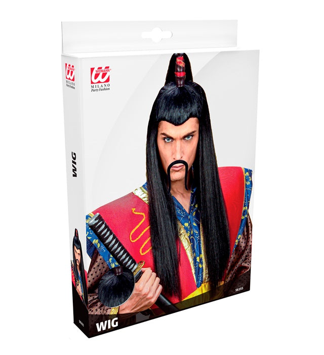 Long Samurai Wig In Box