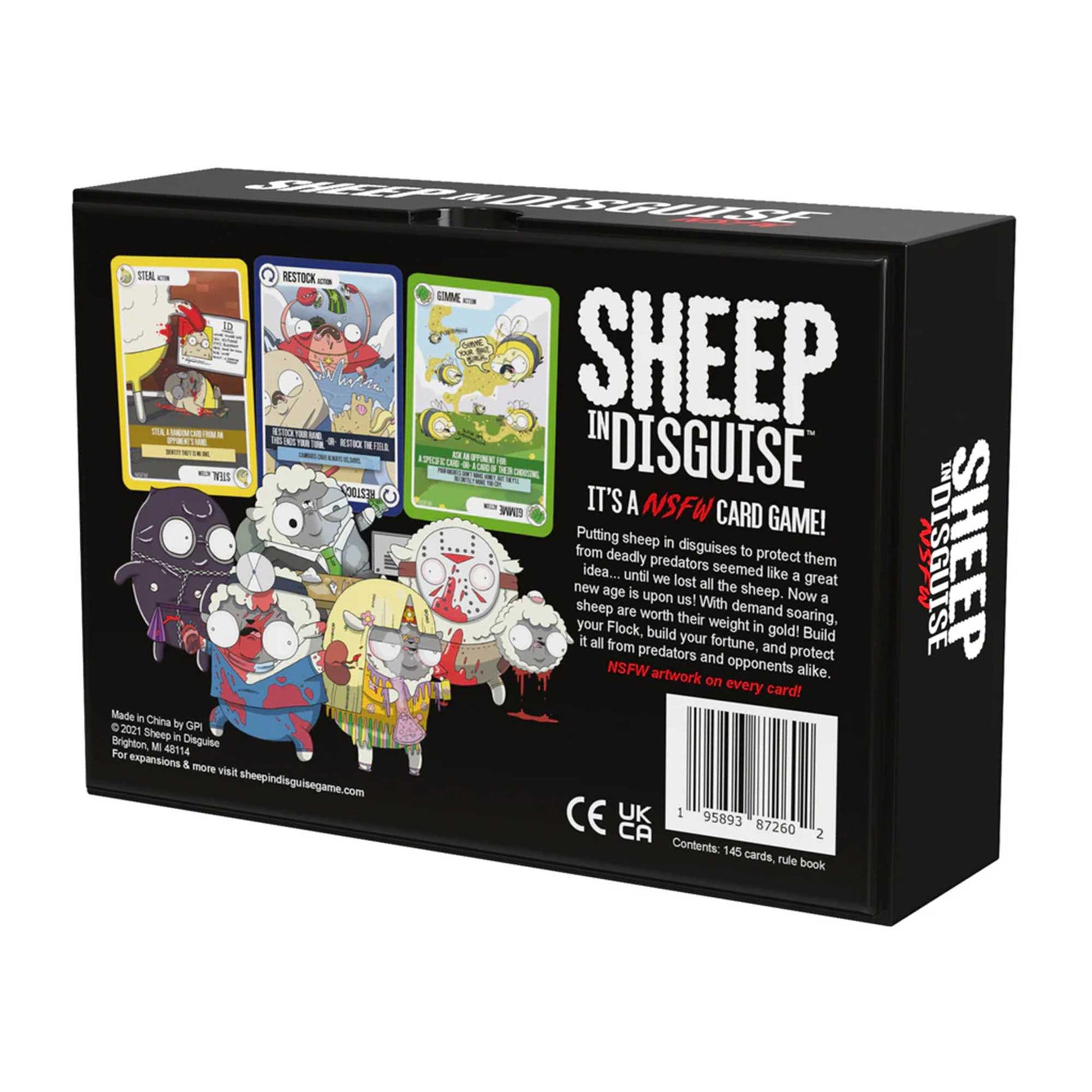 Sheep In Disguise NSFW Board Game by Skybound 4