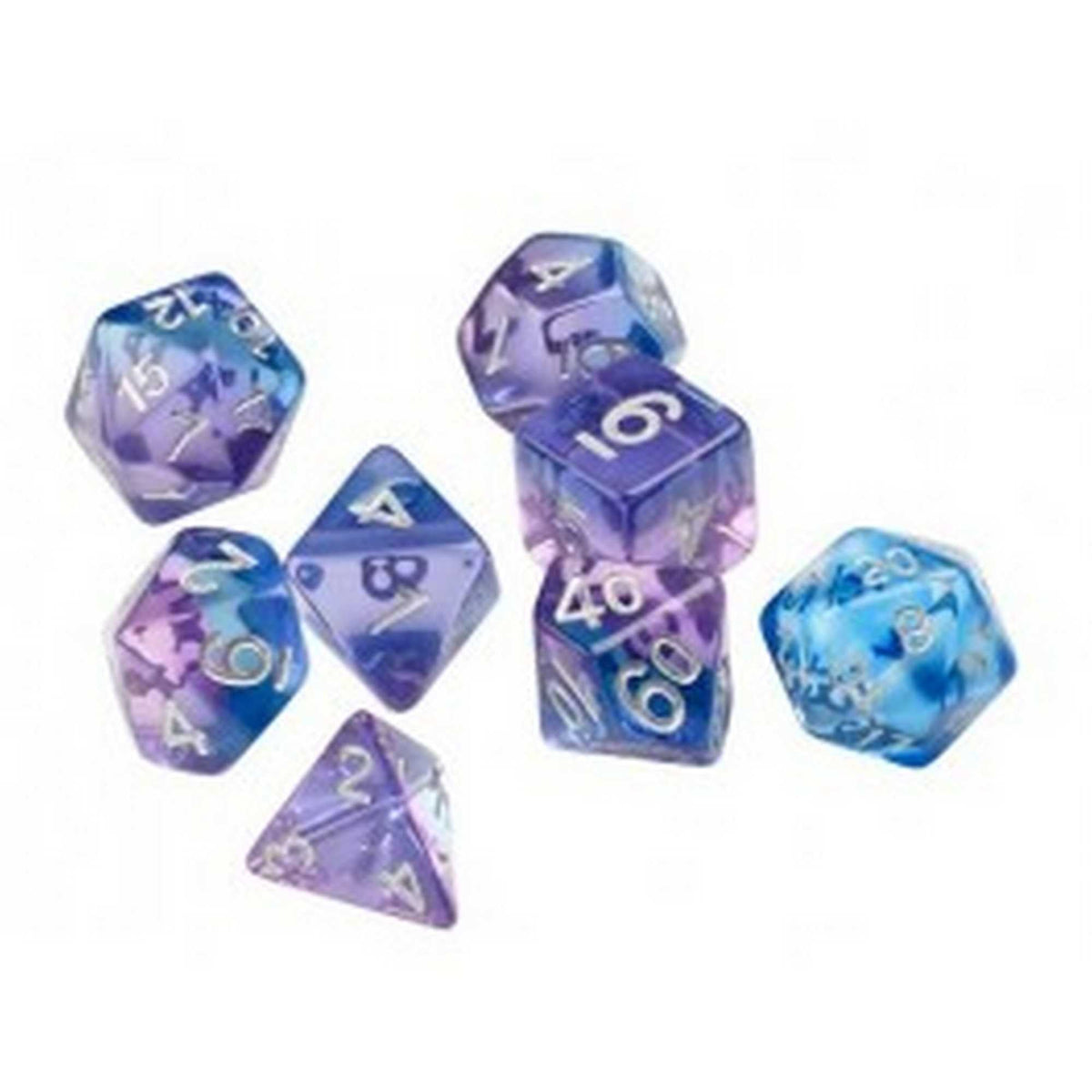 Sirius Dice: Violet Betta Polyhedral Set 1