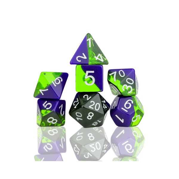 Sirius Dice: Sea Glass Polyhedral Dice Set 1