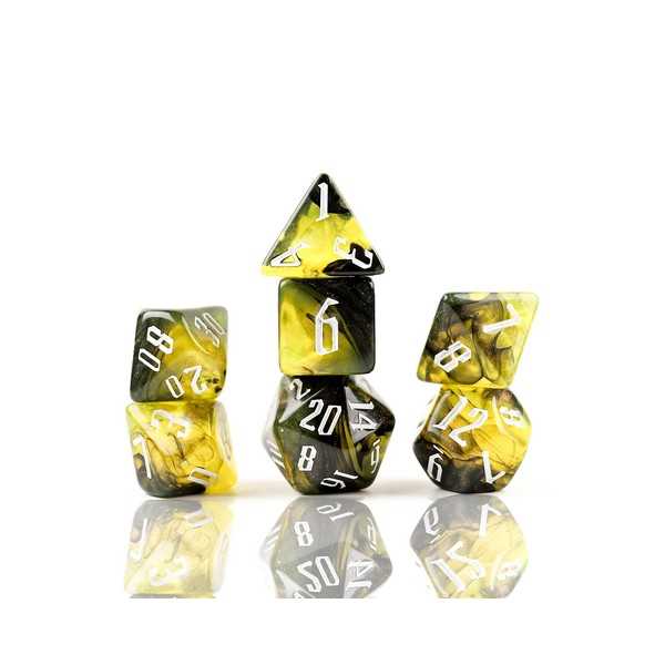 Sirius Dice: Poison Nebula Poly Set