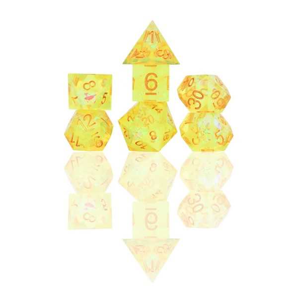 Sirius Dice: Sharp: Yellow Fairy Dice Sets 1