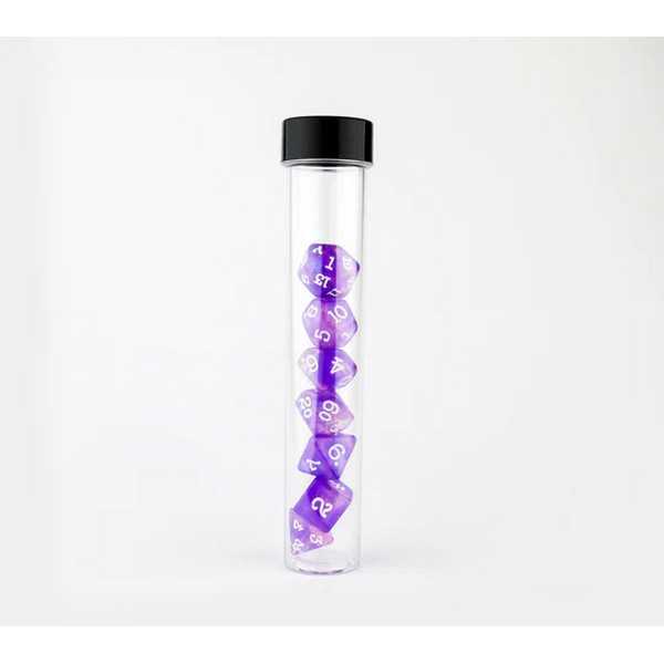 Sirius Dice: Purple Glaze Poly Set 2