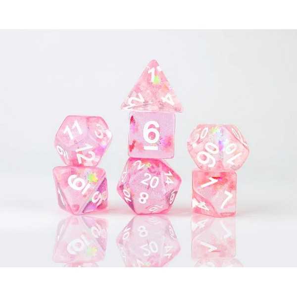 Celestial Autum Dawn Polyhedral Dice Set by Sirius Dice 1
