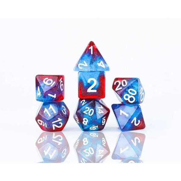 Sirius Dice: Celestial Starry Skies Polyhedral Dice Set