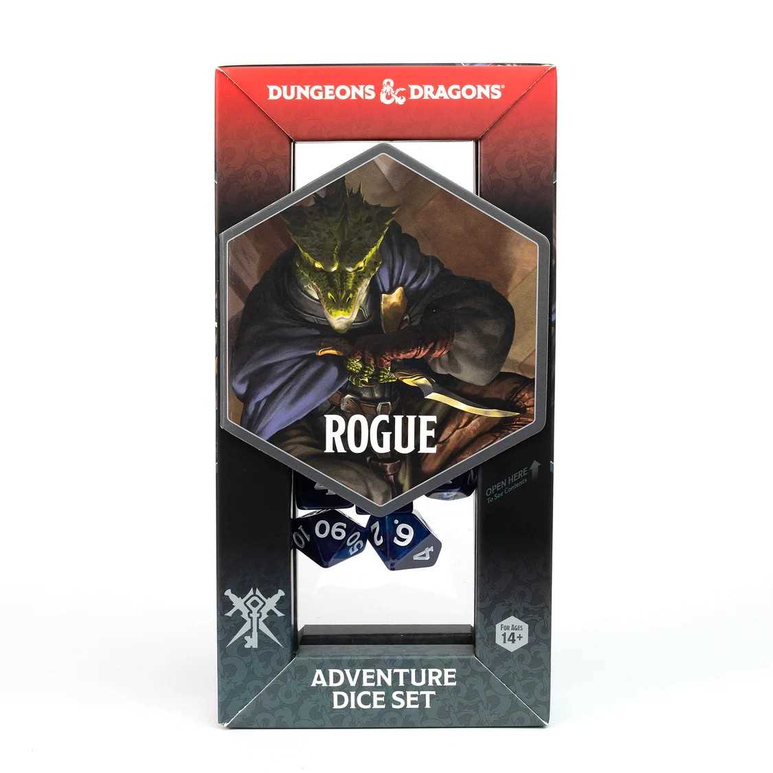 Adventure Dice Set Rogue Purple Dungeons and Dragons Gaming Accessory by Sirius Dice 2