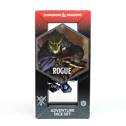 Adventure Dice Set Rogue Purple Dungeons and Dragons Gaming Accessory by Sirius Dice 2