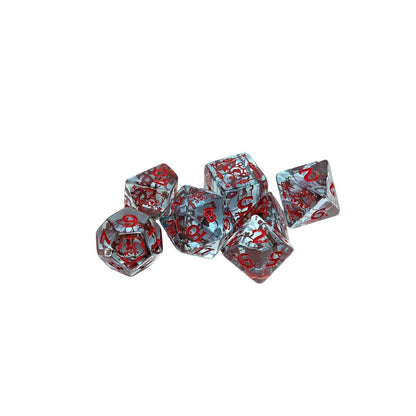 Adventure Dice Set Artificer Clear Dungeons and Dragons Gaming Accessory by Sirius Dice 4