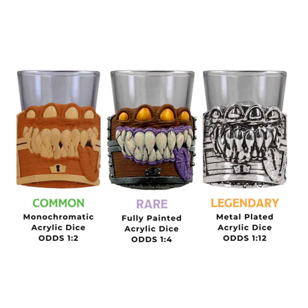 Dungeons and Dragons Mini Dice Cups Dice Set by Sirius Dice 2