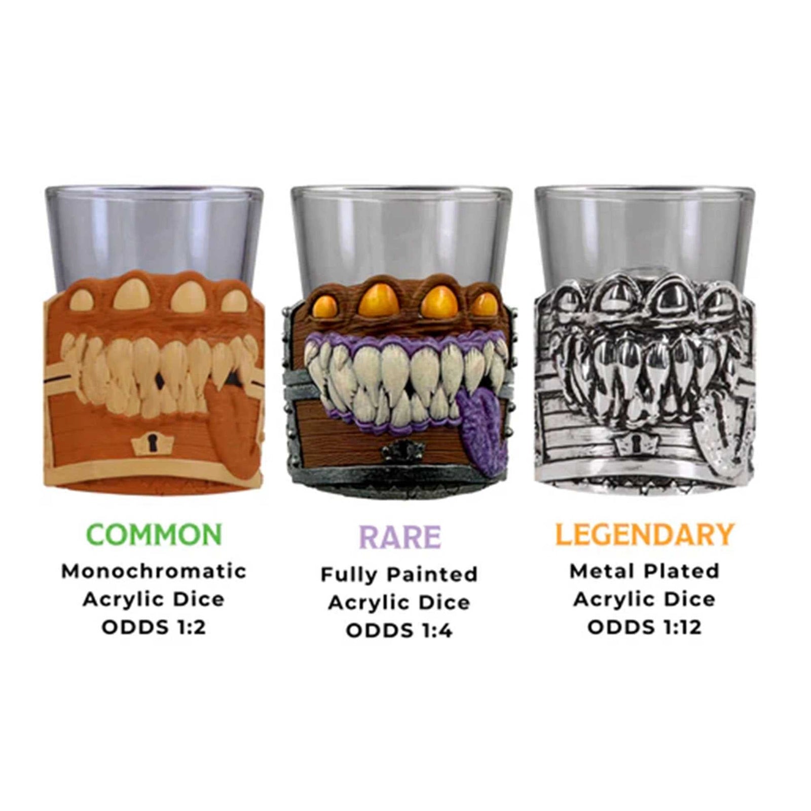 Dungeons and Dragons Mini Dice Cups Dice Set by Sirius Dice 2