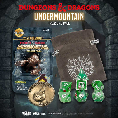 Undermountain Treasure Packs Display Dungeons and Dragons by Sirius Dice Gaming Accessory 1