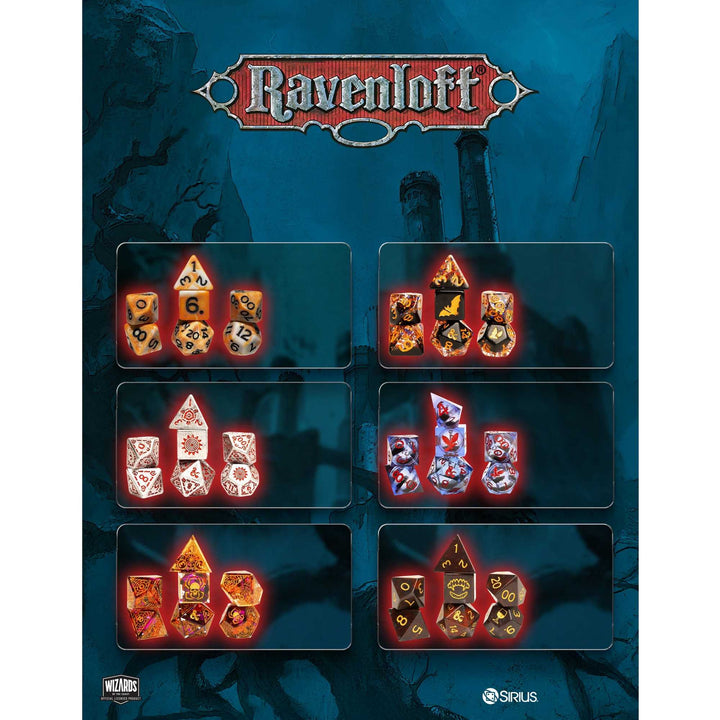 Dungeons and Dragons Castle Ravenloft Treasure Packs Roleplaying Game Accessory