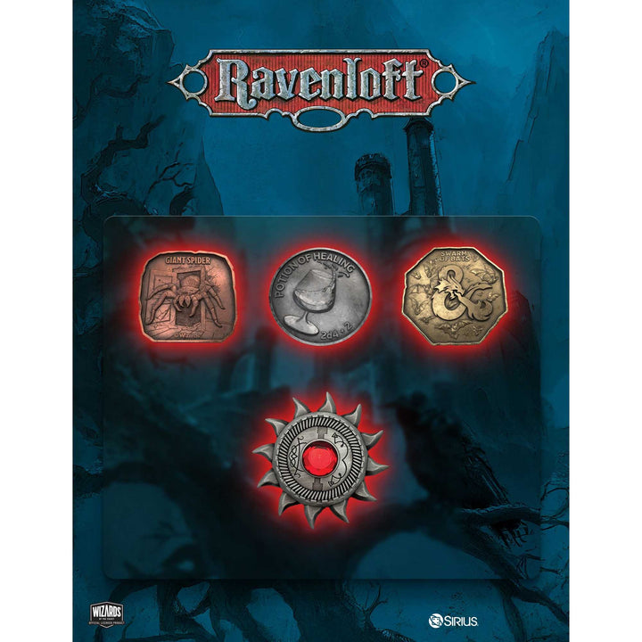 Dungeons and Dragons Castle Ravenloft Treasure Packs Roleplaying Game Accessory