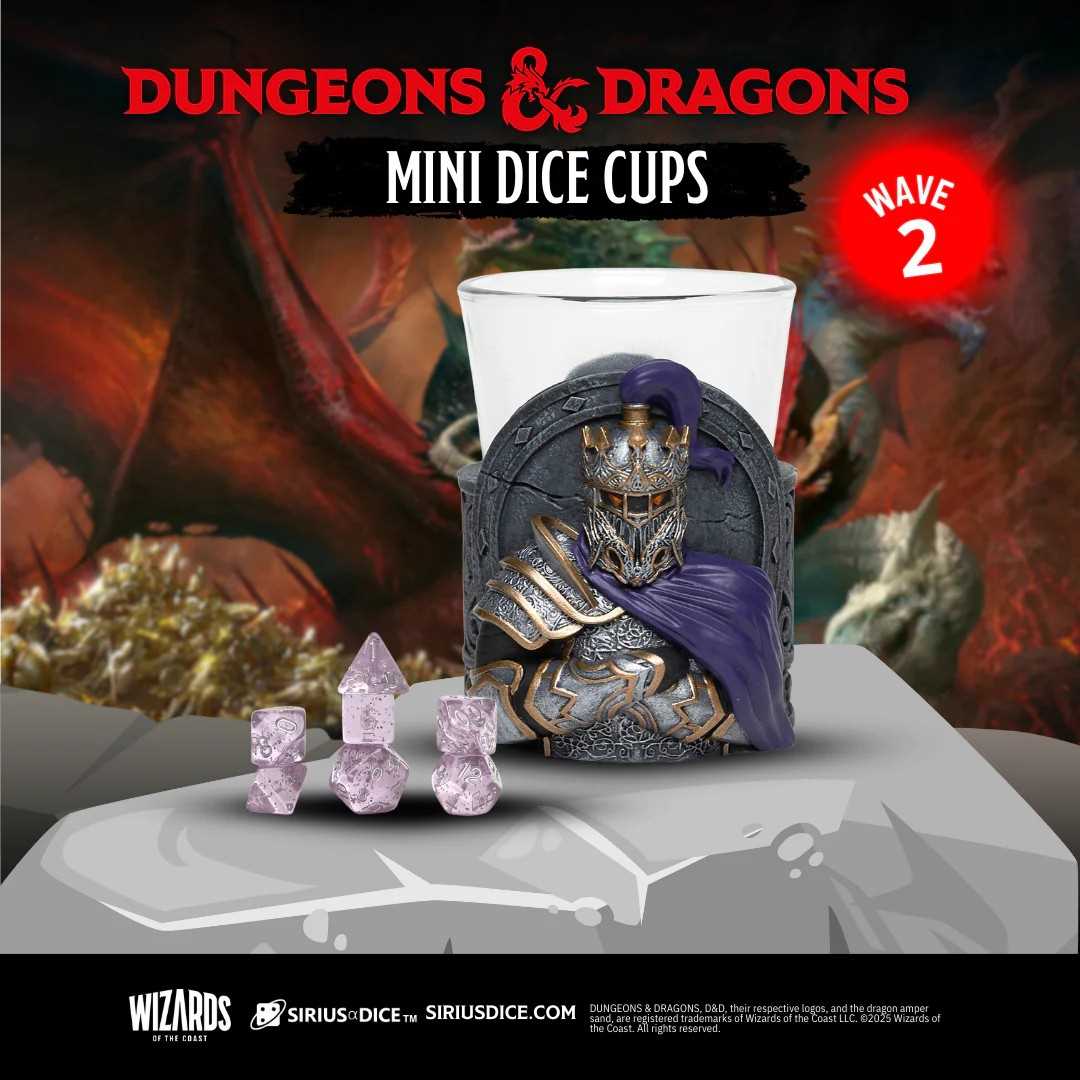 Dungeons & Dragons: Mini Dice Cups Series 2 1