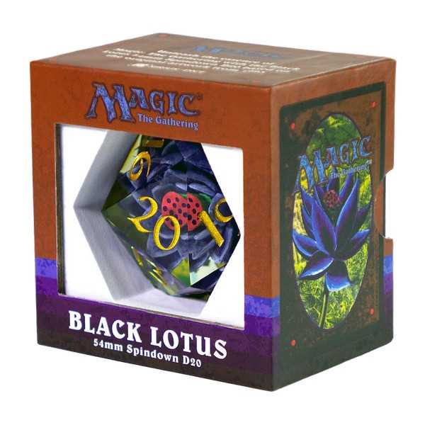 Sirius Dice Magic The Gathering Black Lotus Spindown 54mm D20 1