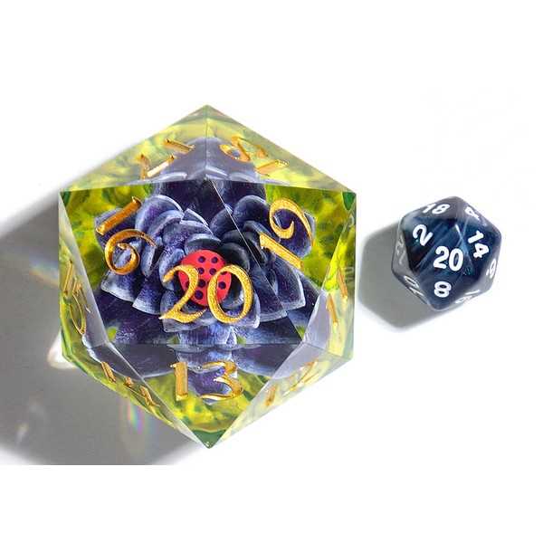 Sirius Dice Magic The Gathering Black Lotus Spindown 54mm D20 2