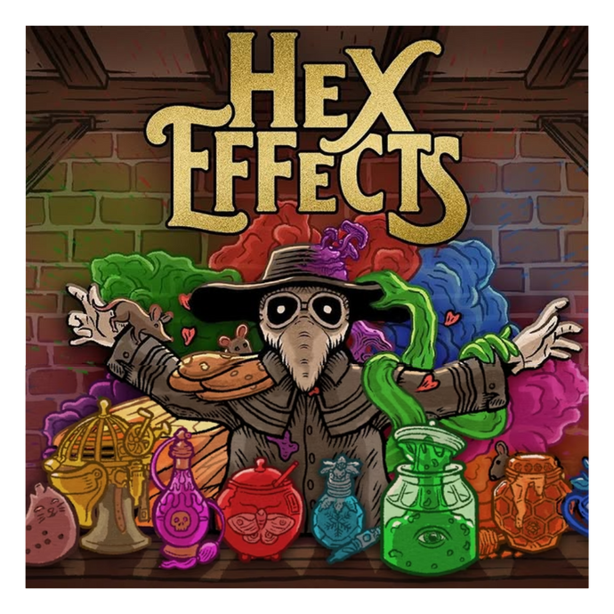 Letterpress Print Hex Effects